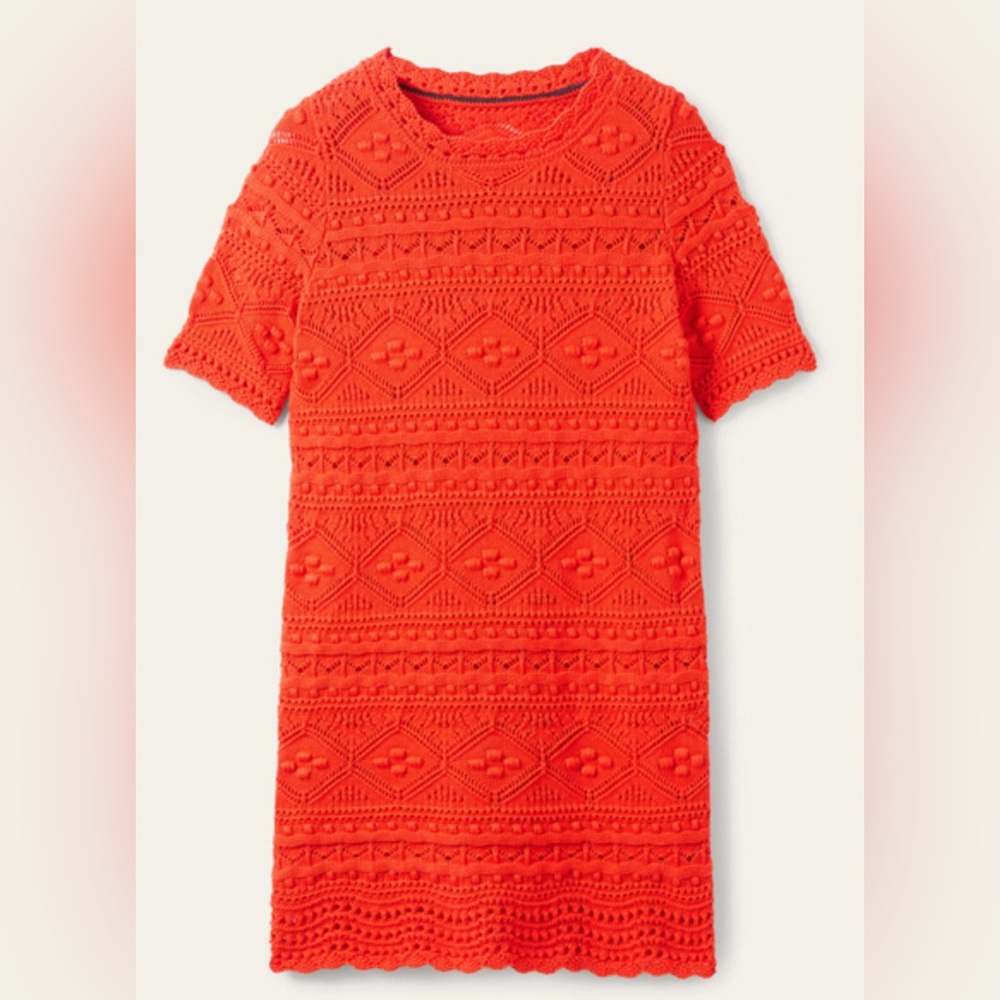 NWT Boden Claudia Textured Knitted Dress